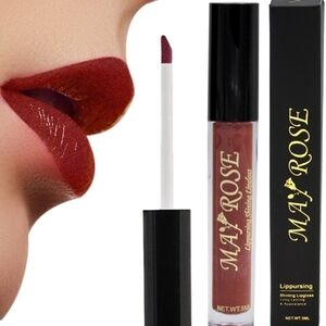 May Rose Lip Gloss - Shimmering Red